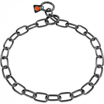 Halskette medium - Edelstahl Rostfrei schwarz, 3,0 mm